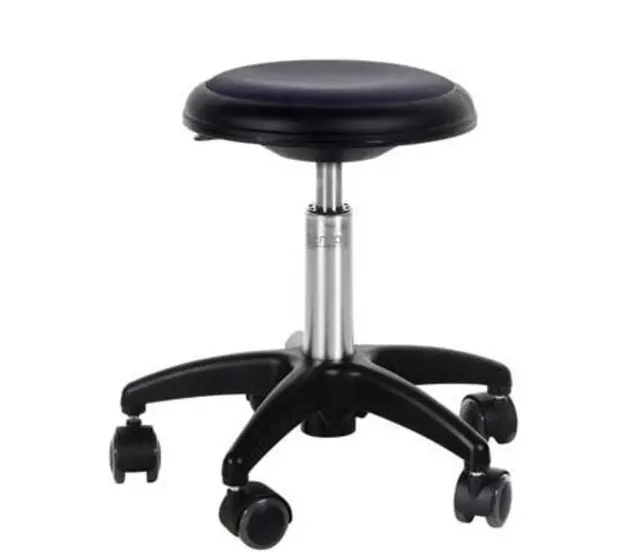 Ava pedagogstol sort Ø31 x H38-48 cm 