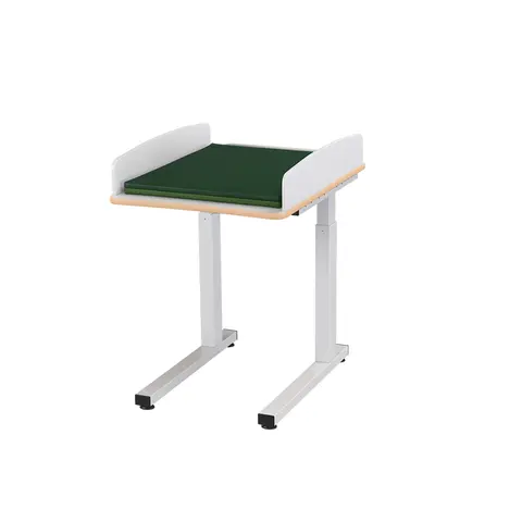 Ella stellebord hvit B60 x D80 x H57-109 cm 