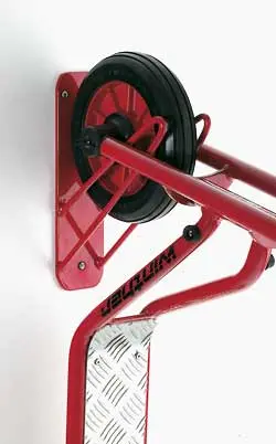 Veggoppheng løperhjul 