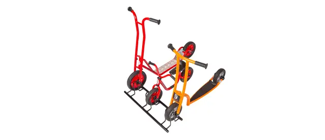 Sykkelstativ til barnesykler L79 x B23 x H21 