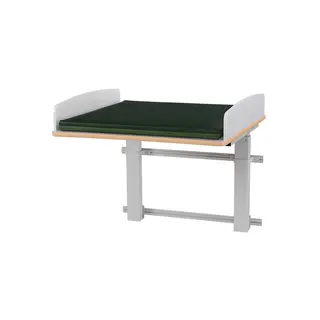 Ella vegghengt stellebord B80 x D80 x H57-110 cm