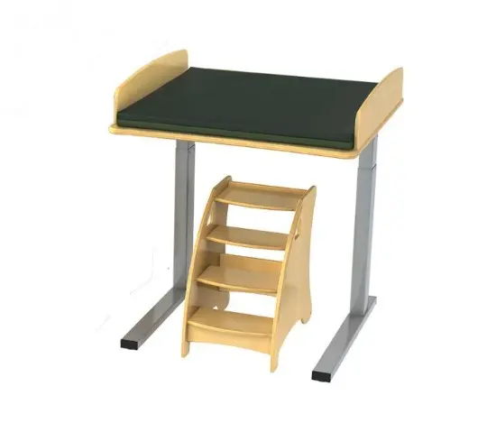 Stellebordstrapp bjørk B30 x D50 x H50 cm 