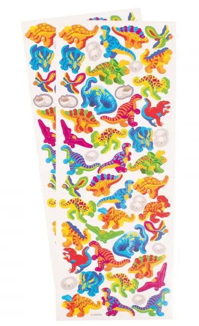 Klistremerker dinosaurer 98 stk 
