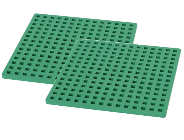 Plus-Plus Mini byggeplater L12 x B12 cm, 12 stk 