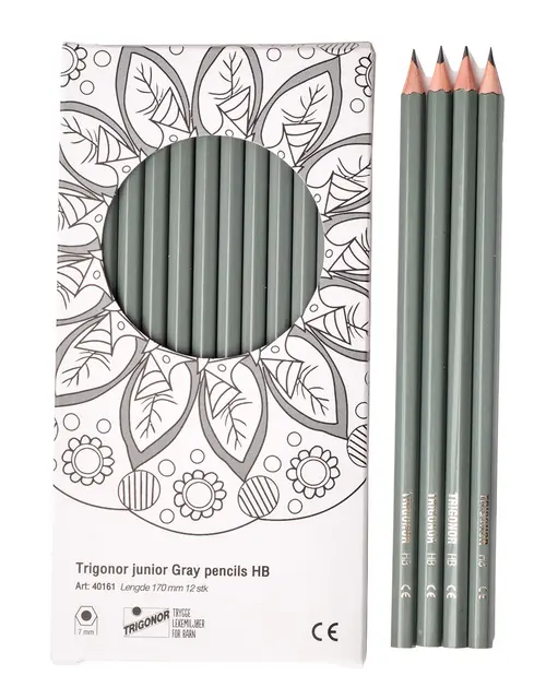 Blyant HB Ø7 mm, 12 stk 