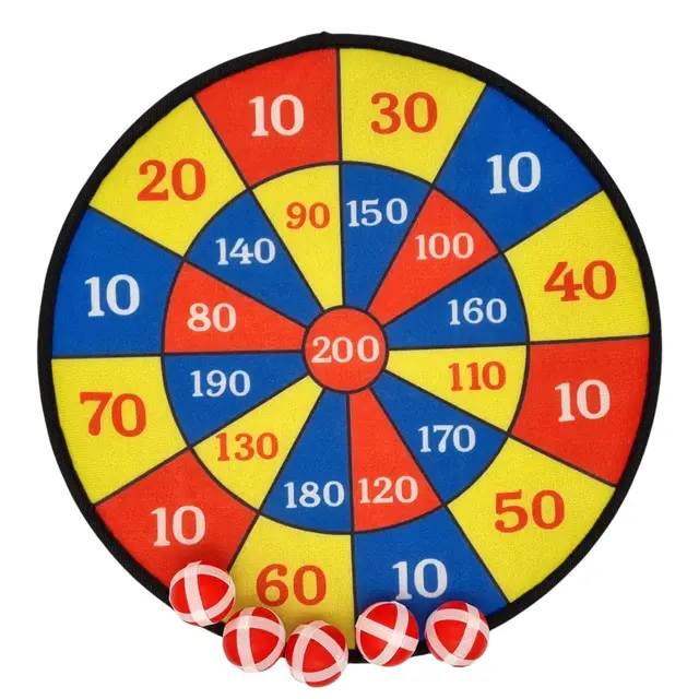 Poengtavle med borrelås Ø36 cm 