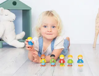 Min lille verden mennesker 6 stk