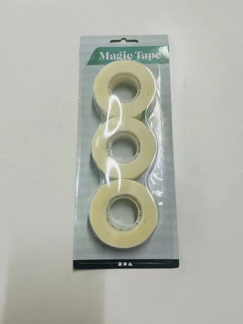 Magic tape 3 stk, 19mm x 33m 