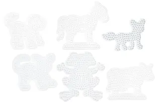 Midi perlebrett livet på landet 15 stk