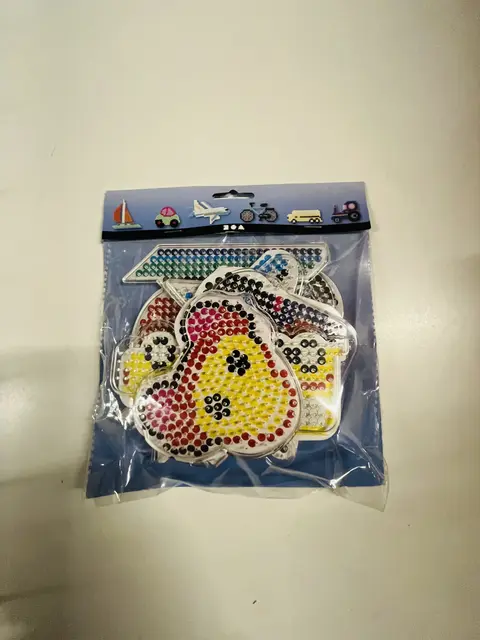 Perleplater midi kjøretøy 6 stk 