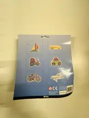 Perleplater midi kjøretøy 6 stk