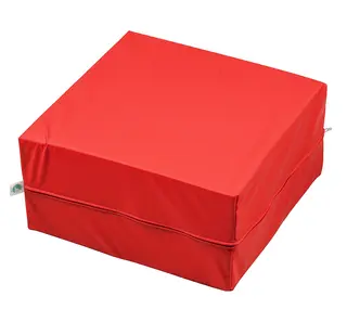 Kulør byggekloss firkant L40 x B40 x H20 cm