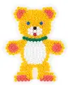 Midi perlebrett bamse