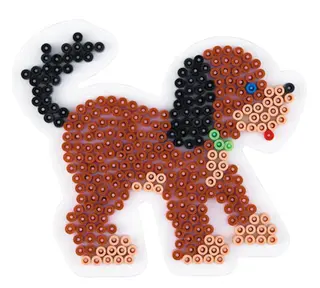 Midi perlebrett hund