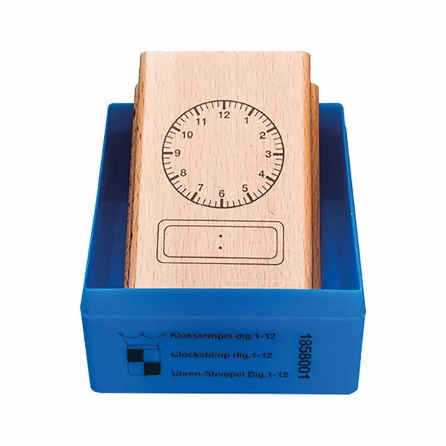 Analogt klokkestempel 