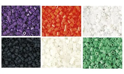 Halloweenpakke rørperler midi 18000 stk 