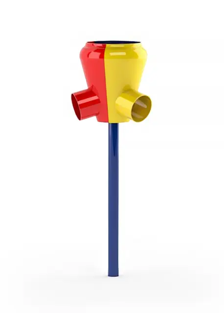 Triple Basket L71 x B71 x H270 cm 