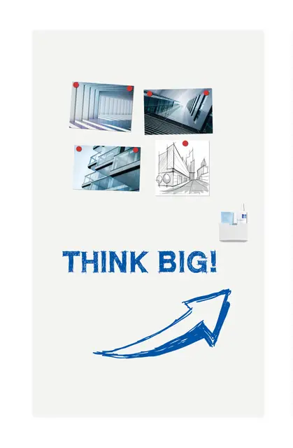 Wall-UP! Whiteboard tavle B200 x H120 cm 