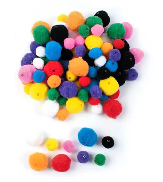 Pompon-perler 200 stk 