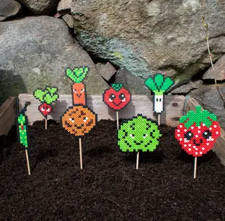 Blomsterpinner Ø6 x L500 mm, 50 stk