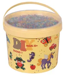 Midiperler glitter 30000 stk