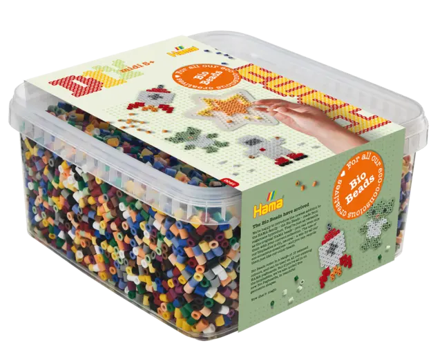 Bio midi perler 15000 stk 