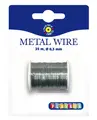 Metalltråd sølv Ø0,3 mm, 25 m