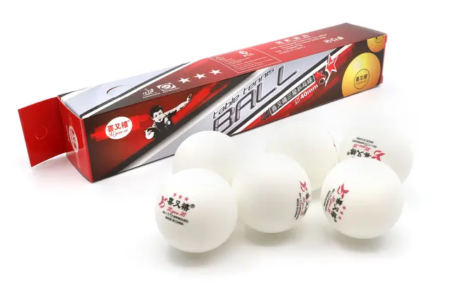Bordtennisballer Ø4 cm, 6 stk 
