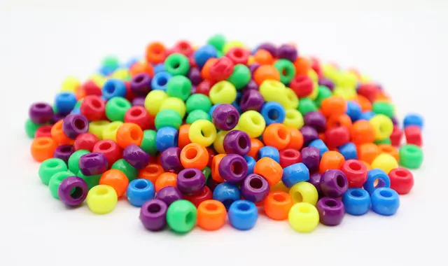 Kongoperler Ø9 mm, 1000stk 