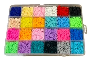 Clay beads sett 3600 stk 