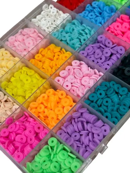 Clay beads sett 3600 stk 