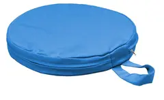 Saga sittepute MS blå Ø30 x H4 cm