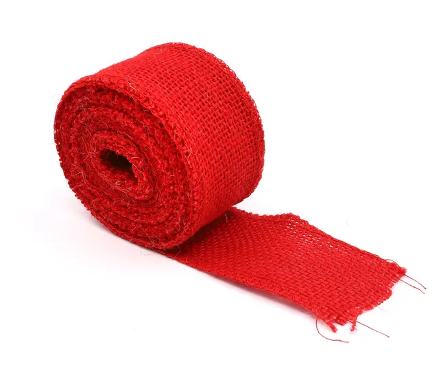 Juteaida rød L5 m x B5 cm 