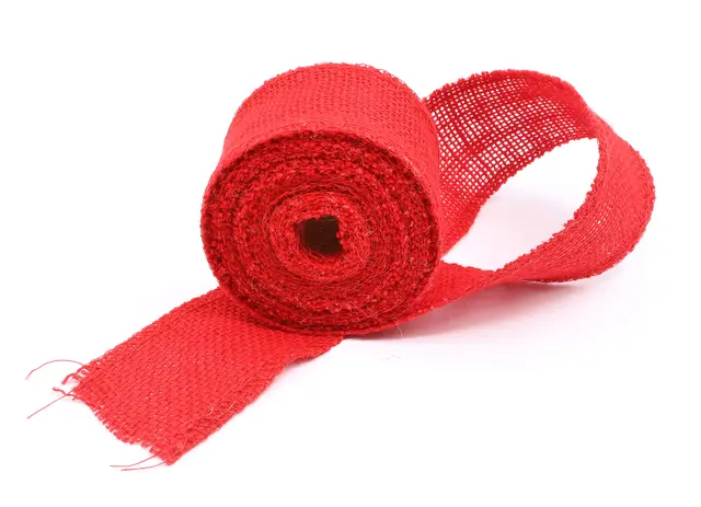 Juteaida rød L5 m x B5 cm 