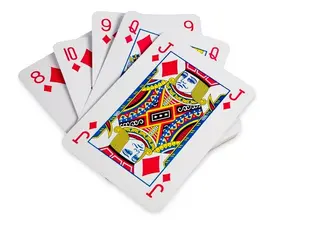 Mega kortstokk 28 x 21 cm 52 kort