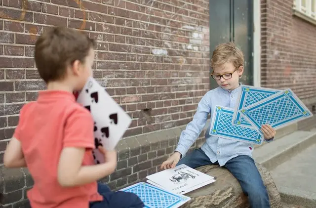 Mega kortstokk 28 x 21 cm 52 kort 