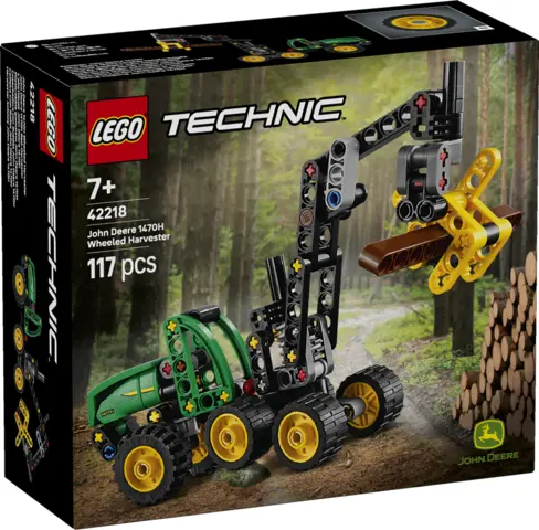 LEGO® Technic John Deere hogstmaskin 117 deler 