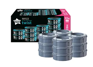 Refill til bleiebøtte 12 stk