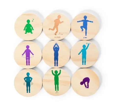 Moves! bevegelsespill 19 deler 