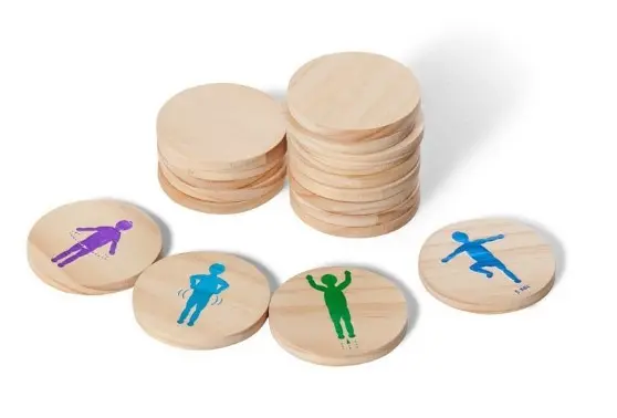 Moves! bevegelsespill 19 deler 