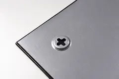 Magnetisk glasstavle B80 x H60 cm Sort