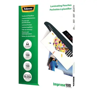 Lamineringslomme A4 Impress 100 micron