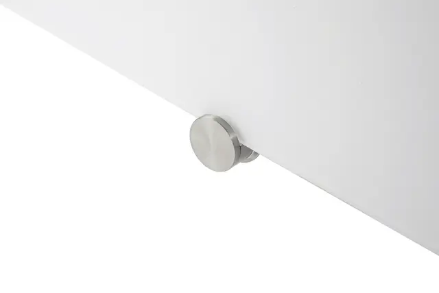 Magnetisk glasstavle B120 x H90 cm Hvit 