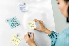 Magneter til magnetisk glasstavle 10 stk