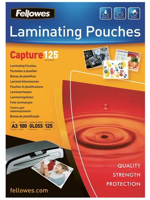 Lamineringslomme A3 Capture 125 micron 
