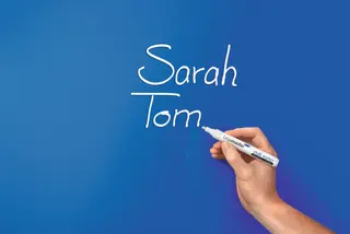 Magnetisk glasstavle