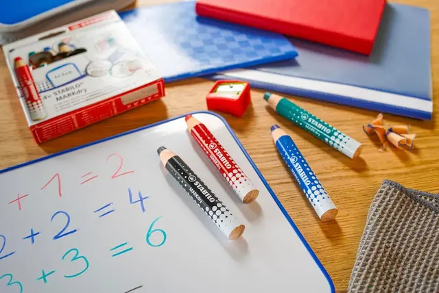 Stabilo Whiteboard blyanter 4-pakk 