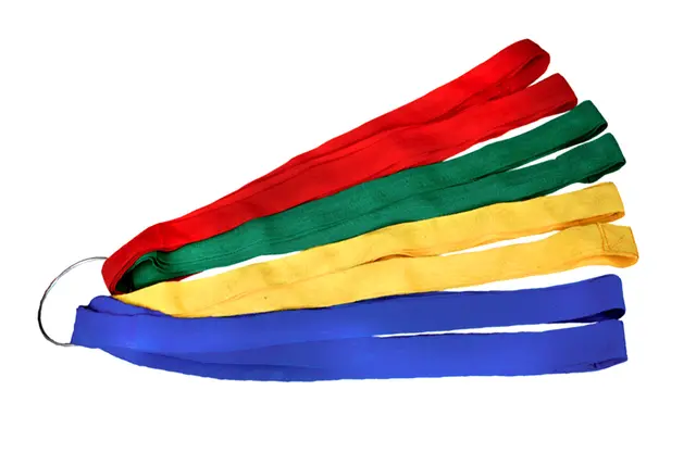 Lagbånd gul L60 cm, 10 stk 