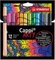 Stabilo Arty cappi tusjer 12 stk