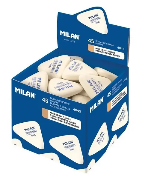 Viskelær trekantet 45 stk 